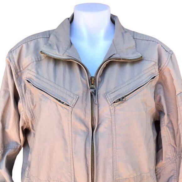 Spiewak & Sons INC Uniforms Emergency Police EMS Tan Jacket Zip Up Men's Size XL - Picture 3 of 8